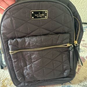 Kate Spade quilted back pack